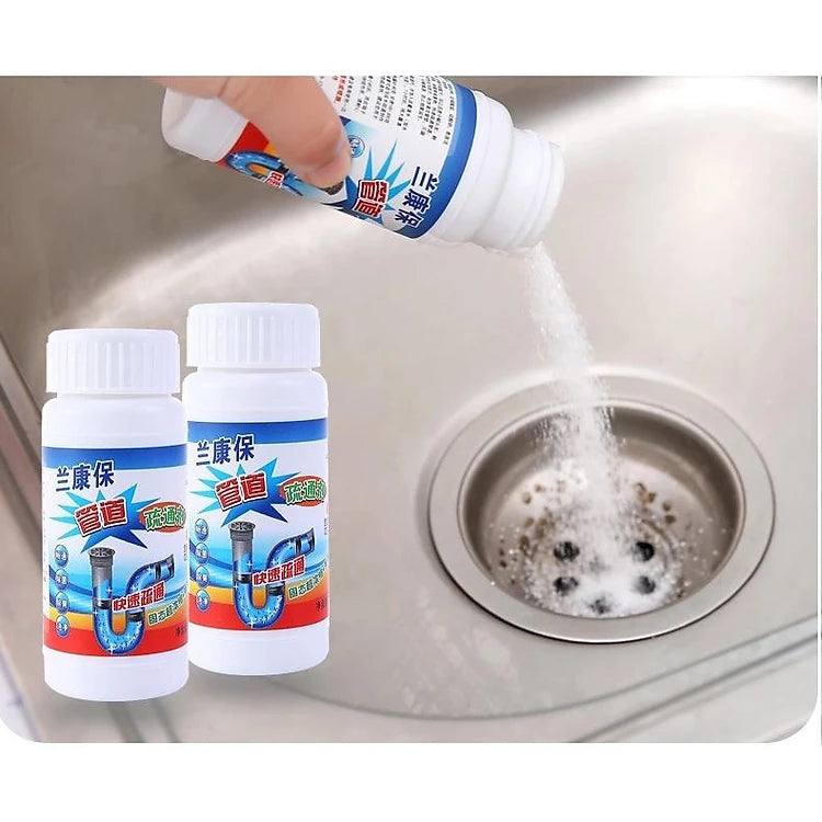 Poudre déboucheuse de canalisations : offre 1 acheté =1 offert