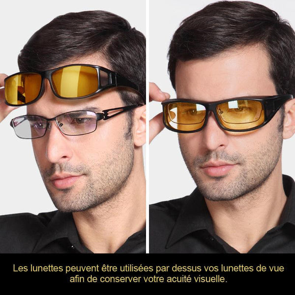 Lunette de conduite de nuit - anti éblouissement